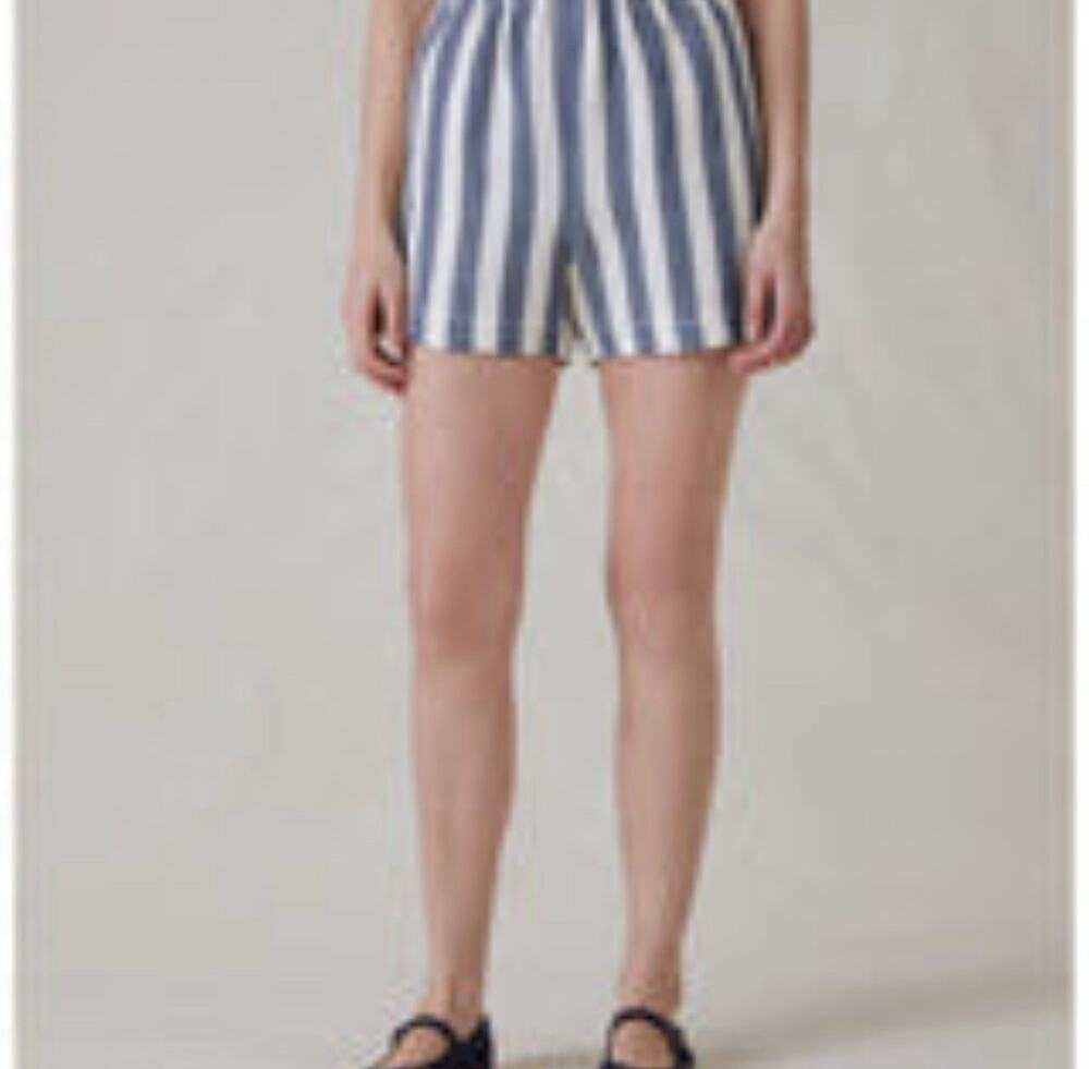 NWT Attersee The Shorts | Navy Blue Stripe / 2 / M